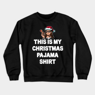 This Is My Christmas Pajama Crewneck Sweatshirt